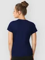 Pack Of 3 Womens Plain T-shirts Navy Blue Black And White