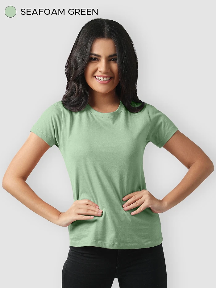 Pick Any 4- Womens Plain T-shirt Combo