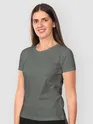 Space Grey Womens Plain T-Shirt