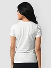 White Womens Plain T-Shirt