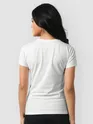 White Womens Plain T-Shirt