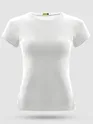White Womens Plain T-Shirt