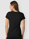 Womens Plain T-shirts Combo Mustard And Black