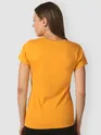 Womens Plain T-shirts Combo Navy Blue And Yellow