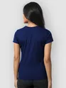 Womens Plain T-shirts Combo Red And Navy Blue