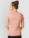 Womens Plain T-shirts Combo White And Rose Pink