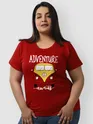 Adventure Awaits Women Plus Size T-shirt