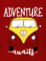 Adventure Awaits Women Plus Size T-shirt