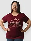 Adventure is Out There Women Plus Size T-shirt