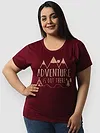 Adventure is Out There Women Plus Size T-shirt