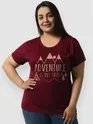 Adventure is Out There Women Plus Size T-shirt