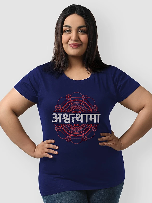 Ashwathama Women Plus Size T-shirt