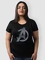 Avengers Logo Women Plus Size T-shirt