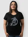 Avengers Logo Women Plus Size T-shirt