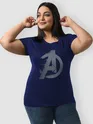 Avengers Logo Plus Size Women T-shirts