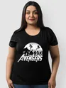 Avengers Silhouette Women Plus Size T-shirt