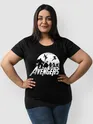 Avengers Silhouette Women Plus Size T-shirt