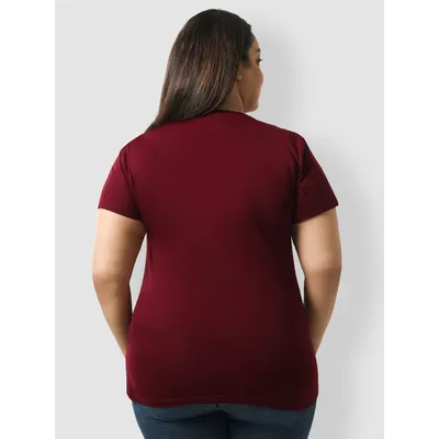 Avengers Silhouette Women Plus Size T-shirt