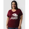 Avengers Silhouette Women Plus Size T-shirt