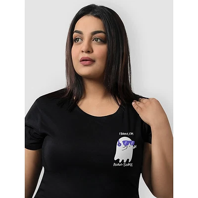 Awwsome Plus Size Women T-shirt
