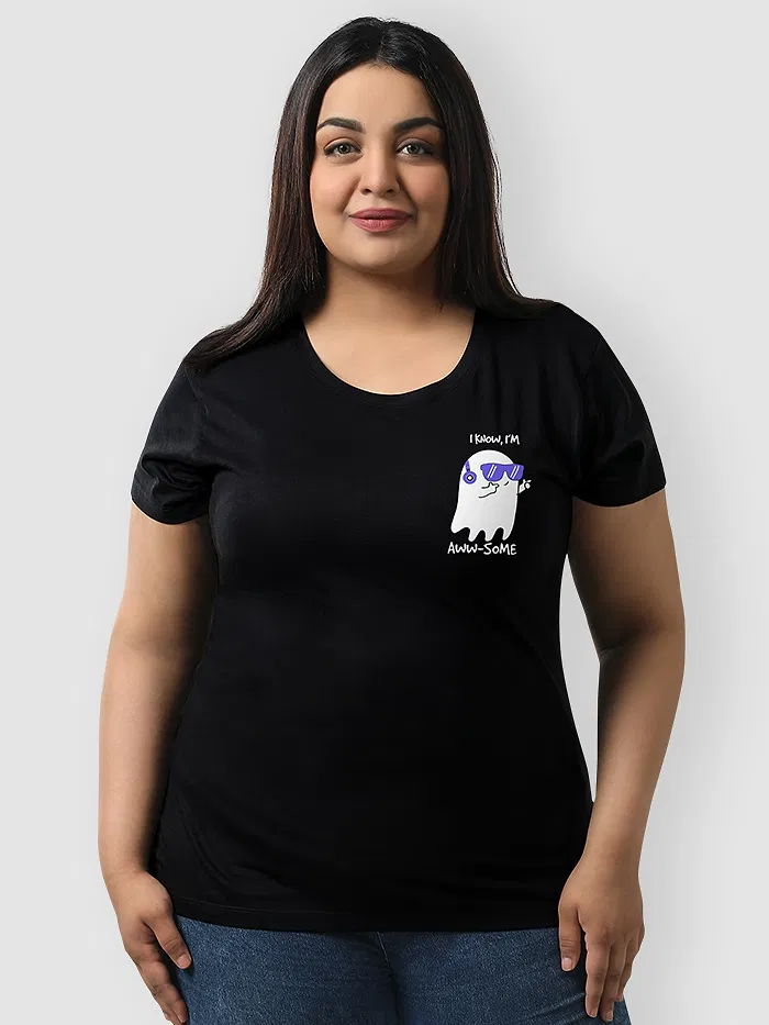 Awwsome Women Plus Size T-shirt