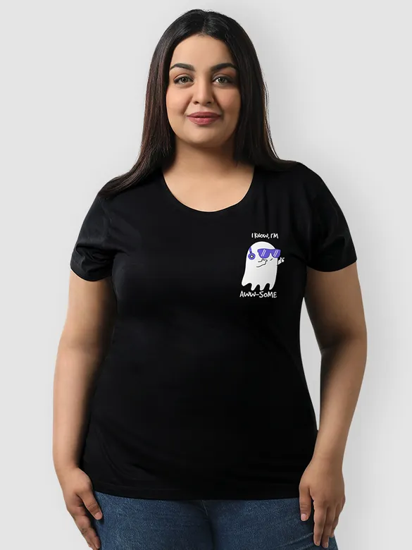 Awwsome Women Plus Size T-shirt
