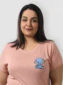 Baby Elephant Women Plus Size T-shirt,