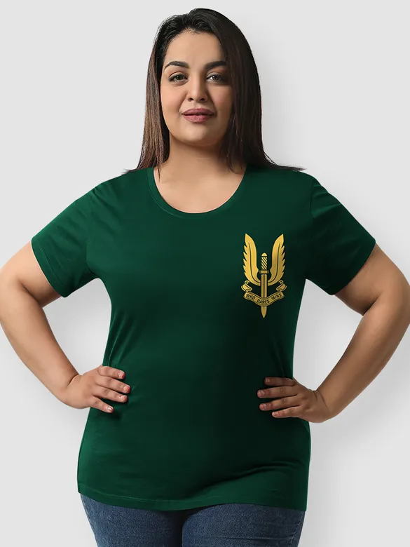 Balidaan Badge Women Plus Size T-shirt