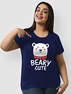 Beary Cute womens plus size t shirts