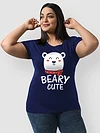 Beary Cute Women Plus Size T-shirt