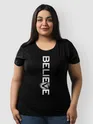 Believe Women Plus Size T-shirt