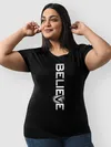 Believe Women Plus Size T-shirt