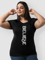 Believe Women Plus Size T-shirt