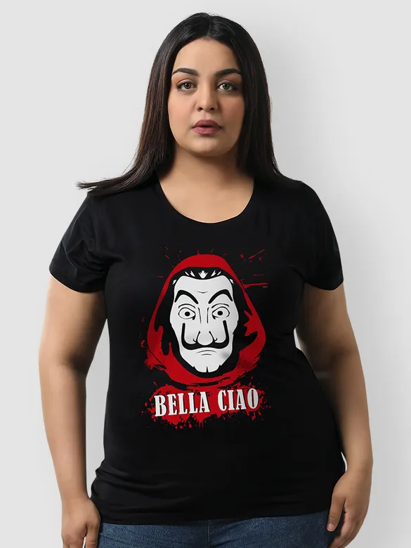 Bella Ciao Women Plus Size T-shirt