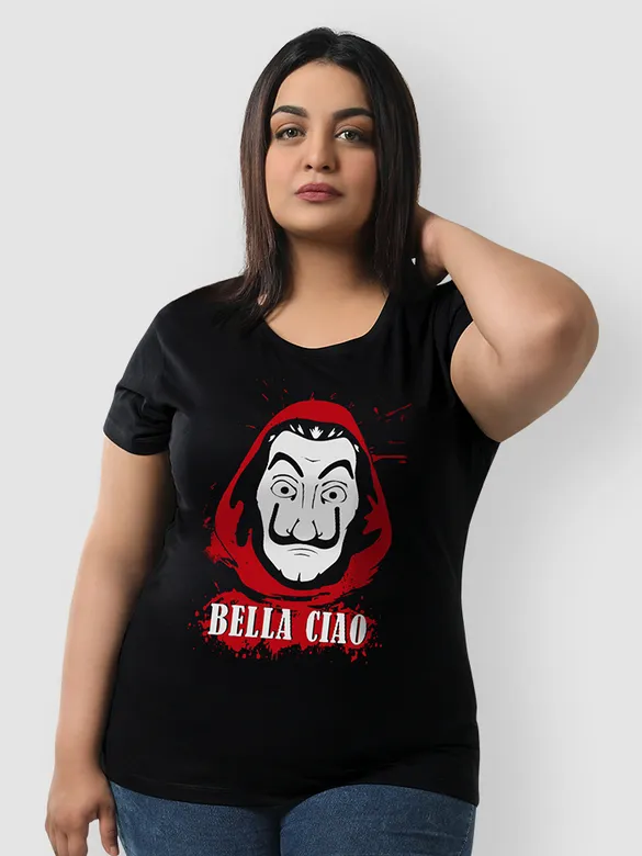 Bella Ciao Women Plus Size T-shirt