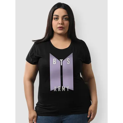 BTS Army Plus Size Women T-shirt