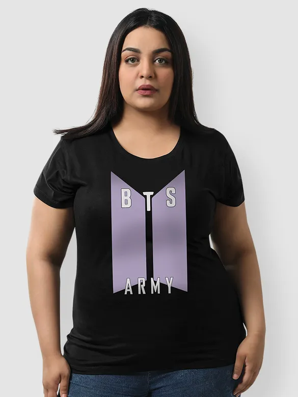 BTS Army Plus Size Women T-shirt