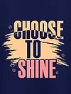 Choose to Shine Women Plus Size T-shirt