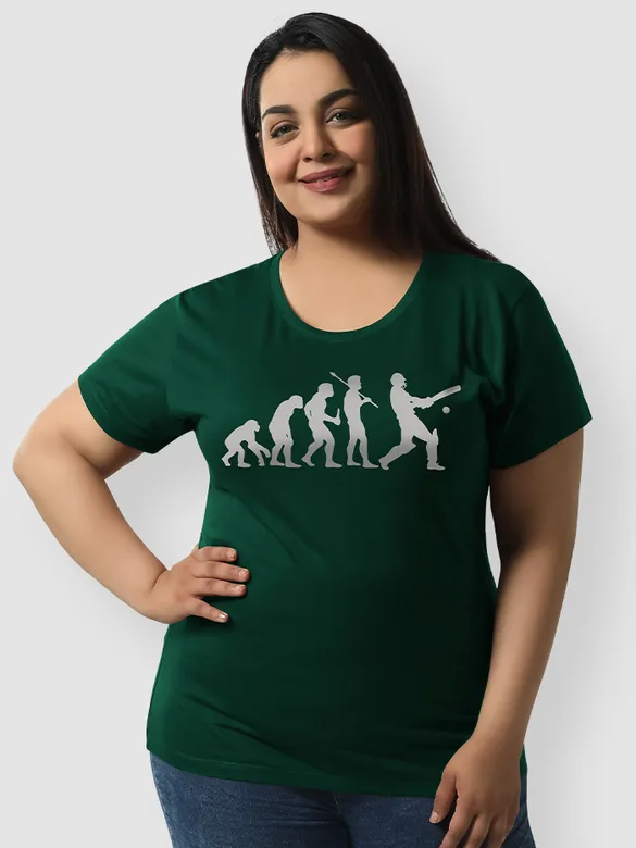 Cricket Evolution Women Plus Size T-shirt