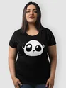 Cute Panda Women's Plus Size T-shirt