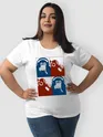 DJ Monkey Women Plus Size T-shirt