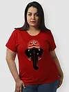 Gajanan Women Plus Size T-shirt