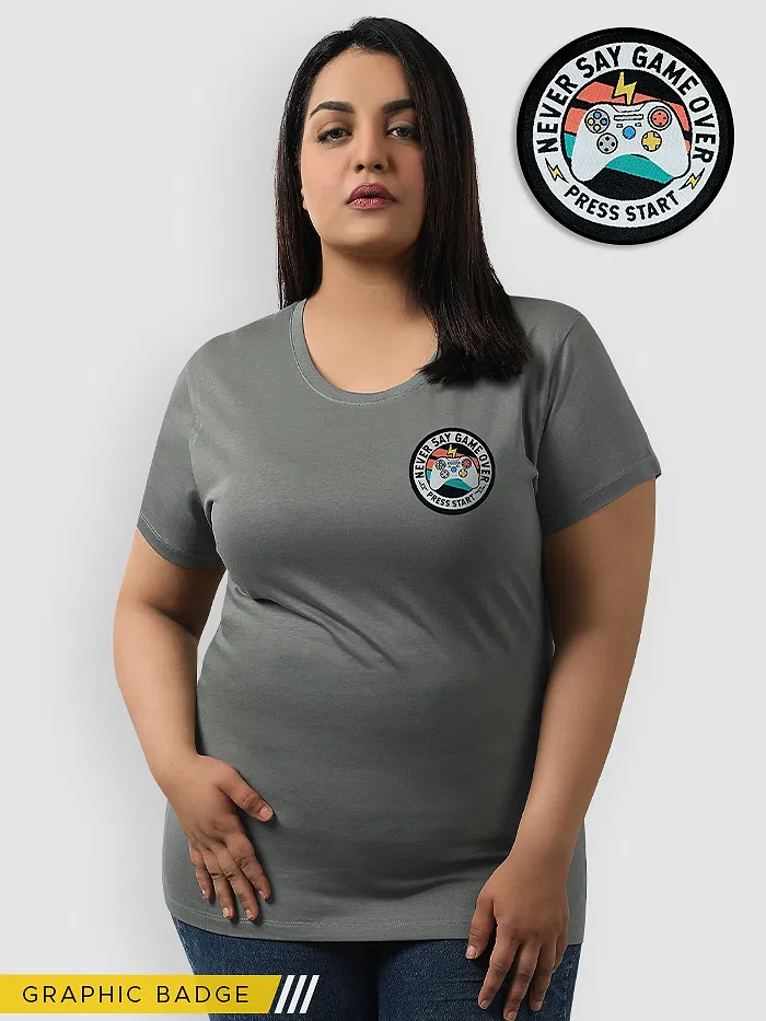 Gamer Badge Women Plus Size T-shirt,