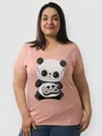 Gamer Panda Plus Size Women T-shirts