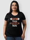 Gym Karo Pyaar Nahi Women's Plus Size T-shirt