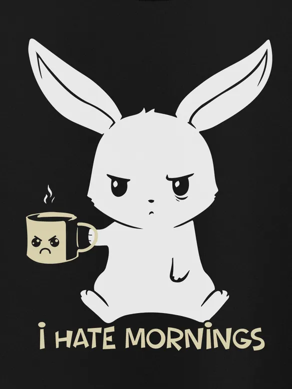 Hate Morning Women Plus Size T-shirt