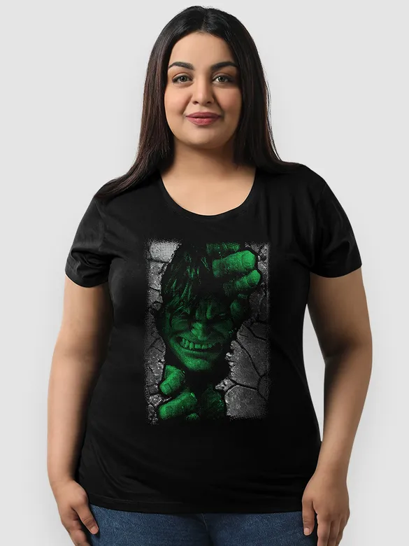 Hulk Women Plus Size T-shirt