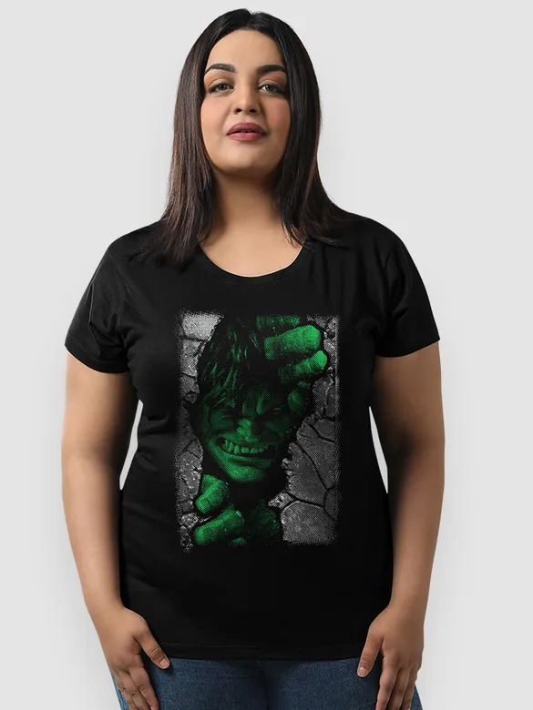 Hulk Women Plus Size T-shirt