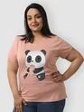 Hungry Panda Women's Plus Size T-shirt