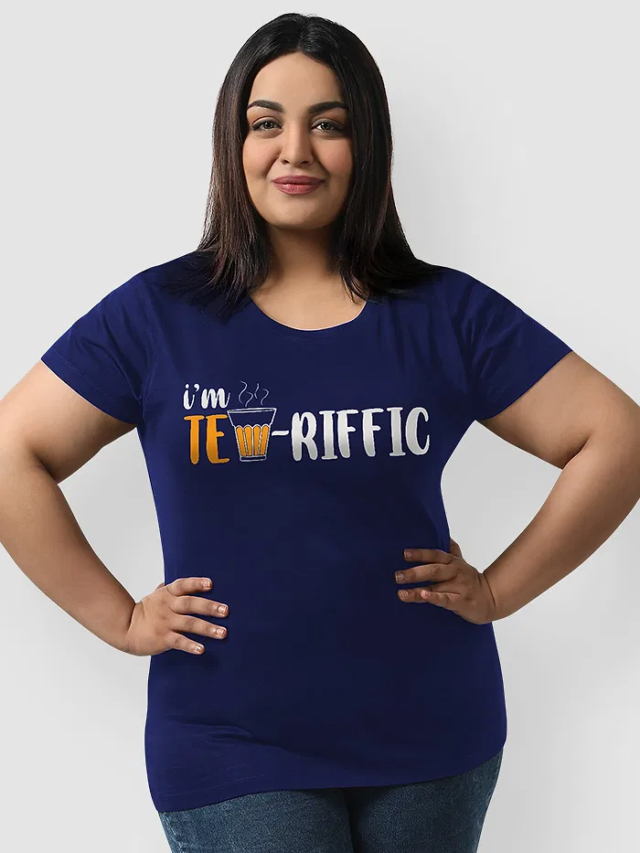 Im Teariffic Women Plus Size T-shirt